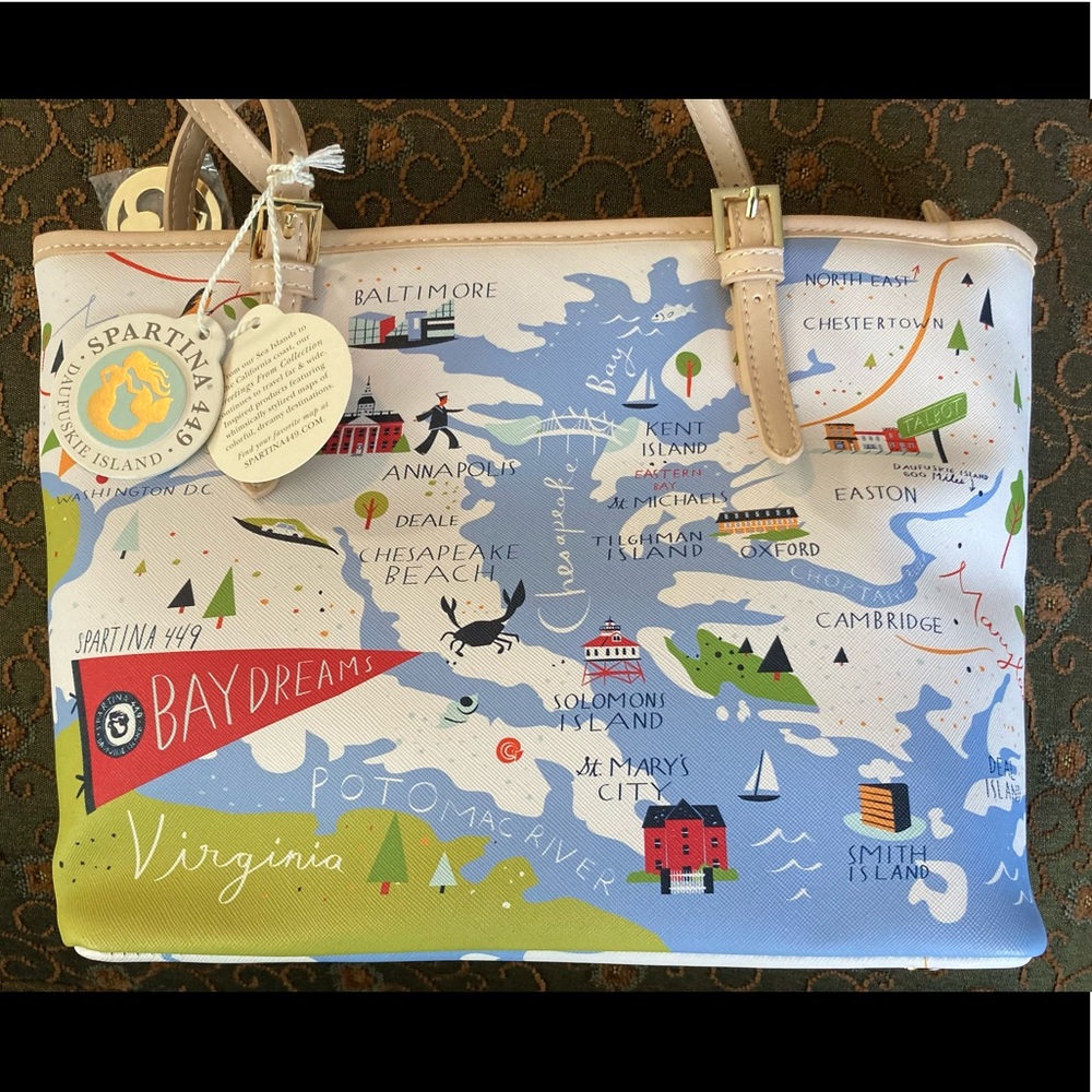 Spartina 449 Bay Dreams small Tote